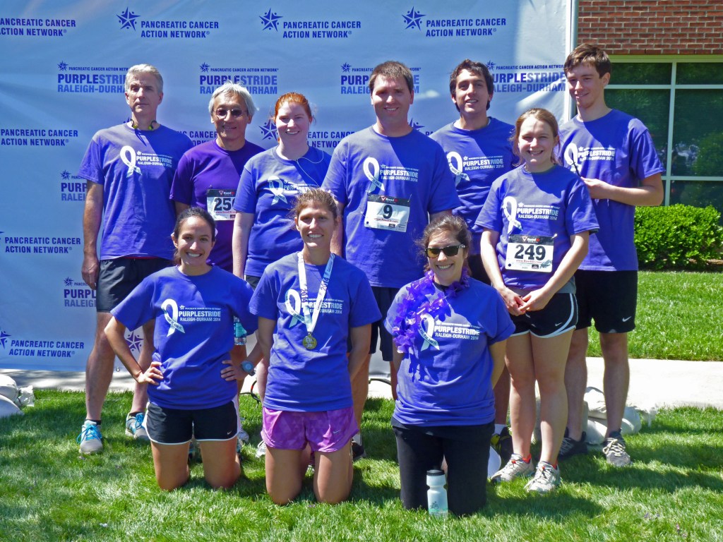 Der Lab team Purple Stride 2014